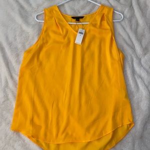 Yellow blouse tank